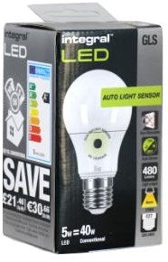 Lampada Enzo LED GLS con sensore 4,8 watt - LED0500