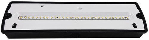 Iluminación de emergencia LED de superficie Enzo | 3 semanas | ip65 negro - 5021702