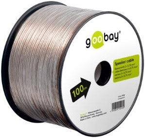 Cable de altavoz Enzo 2 x 0,75 qmm transparente - 1394529
