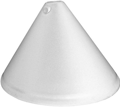 Florón de techo Enzo con tornillo de ajuste blanco 4253340