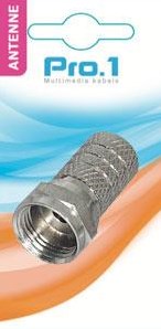 Enzo pro-1 vite F-plug per cavo coassiale 12 9297730