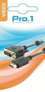 Enzo pro-1 cable hdmi hdmi a dvi 18+1 macho 2 metros - 9280700