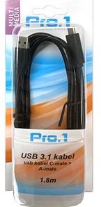Enzo pro-1 USB-C 3.1 ->tipo A 1,8 metri - 9280450