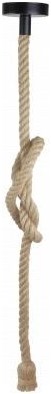 Colgante de cordón Enzo blanco 80 cm 5473800