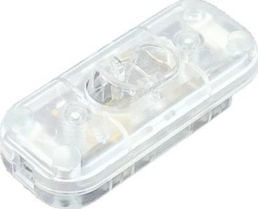 Interruptor de cable Enzo transparente 7401080