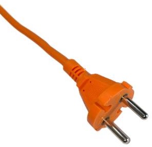 Cable de extensión Enzo | pvc | naranja | 2x1qmm | 10m - 1167045
