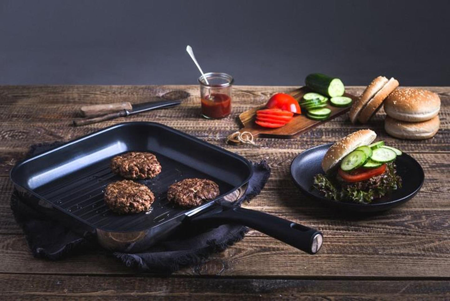Griglia Pyrex Expert Touch da 28 cm