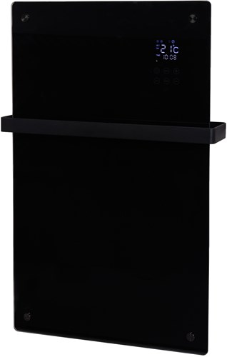 Eurom alutherm sani 1200 cristal wifi negro - 361261