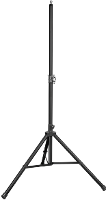 Supporto da pavimento Eurom nero standard professionale - 334005