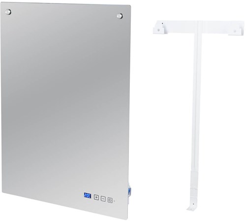 Specchio a infrarossi Eurom sani 400 | 400w| 5 x 50 x 70 cm - 350418