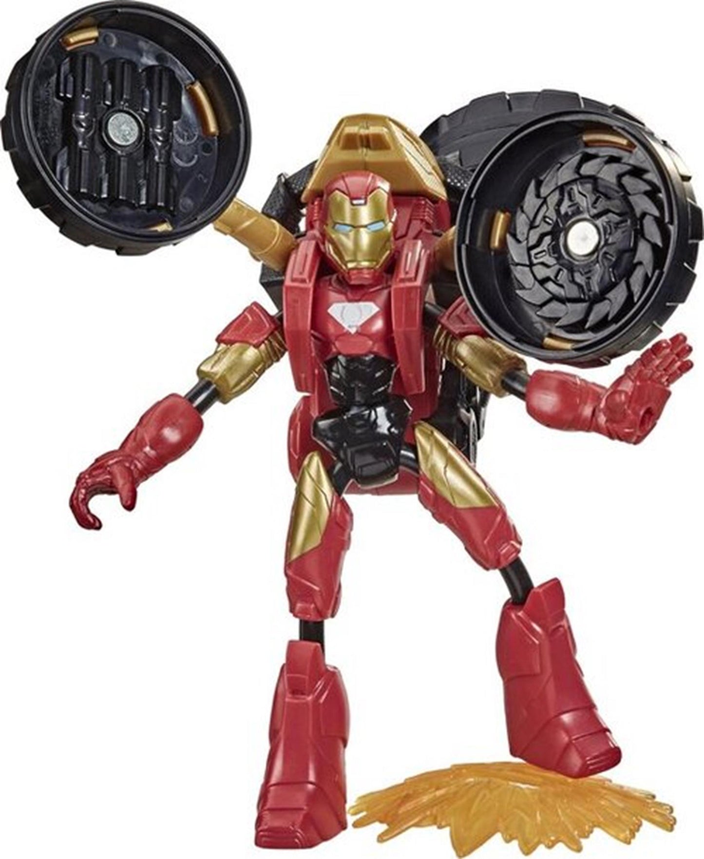 Hasbro Vendicatori Bend N Flex Rider Iron Man