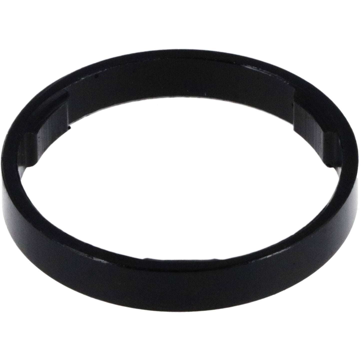 Trivio - espaciador 5mm 1 1 8 aluminio negro - 5 piezas