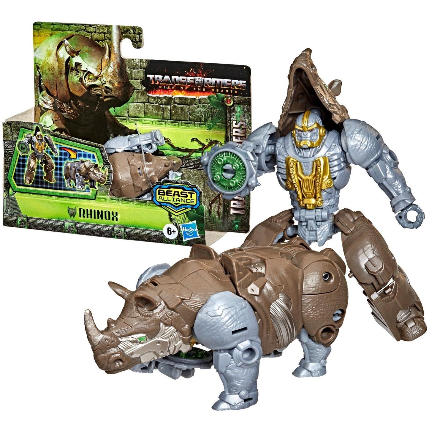 Hasbro Transformers Rise of the Beasts Battle Changers Action Figure Rhinox