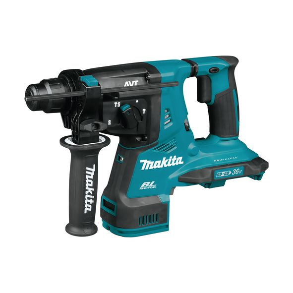 Taladro percutor inalámbrico Makita mr281z | 2x18v de iones de litio | sds-plus | sin baterias ni cargador
