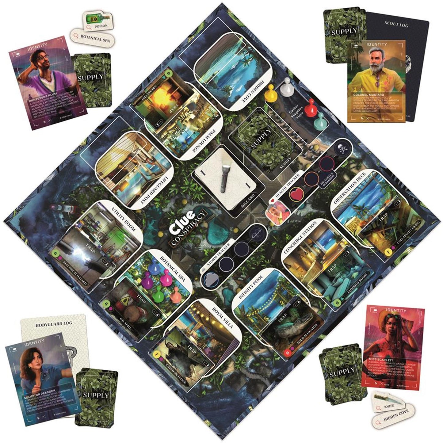 Hasbro Clutedo Coppiracy Board Game