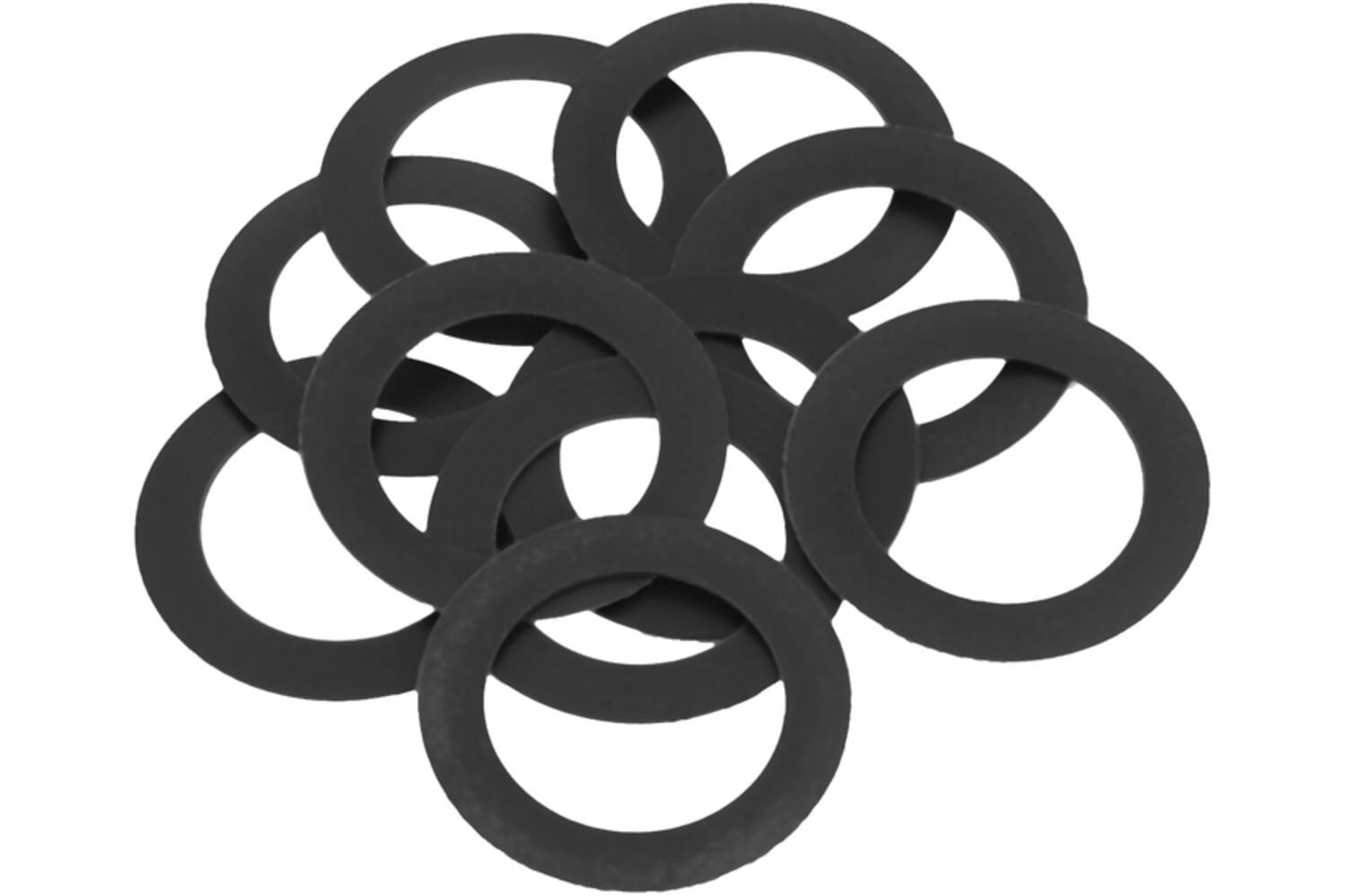 Ruote di produzione RUORE MFG Spacer 0,5 mm per shimano da 24 mm a asse 10 pezzi
