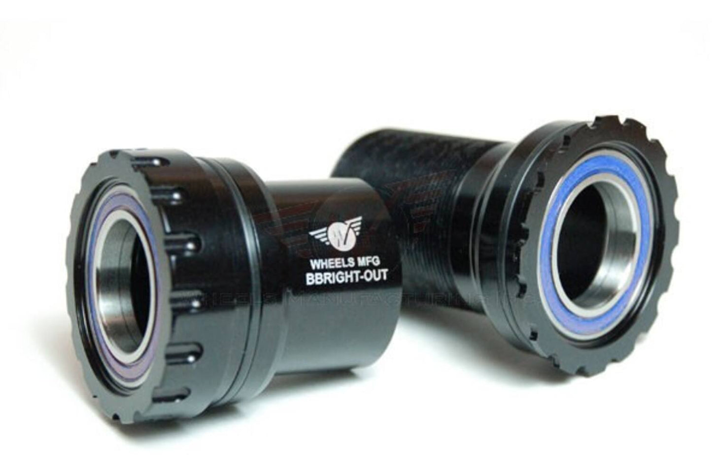 Ruote ruote di produzione MFG Breakagt Bbright Shimano 24mm Abec 3 Nero