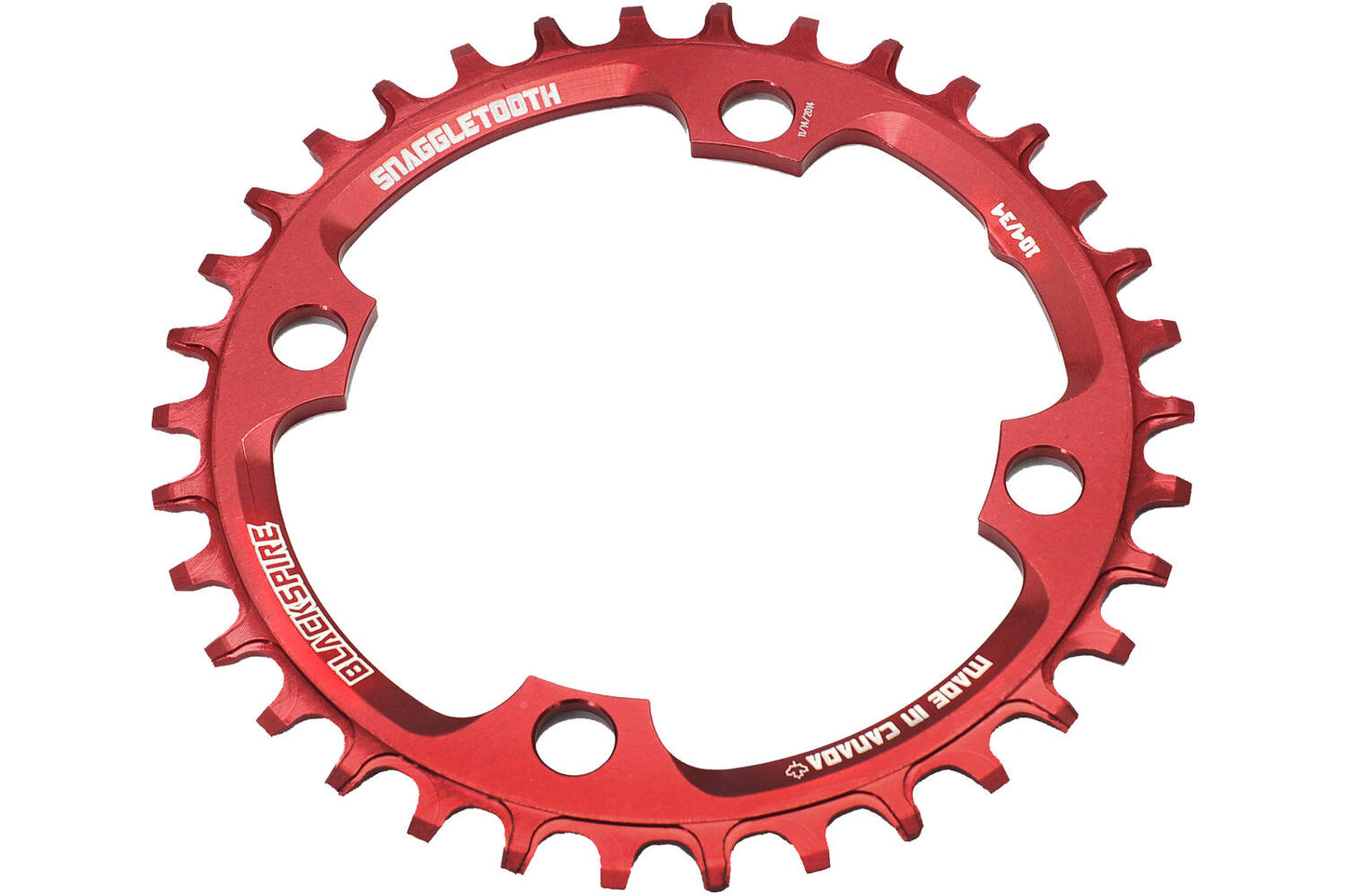 Blackspire - Catena Top Snaggletooth 104 34 Red