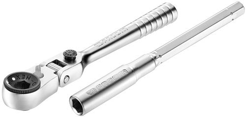 Trinquete compacto Facom 1 4'' con cabeza flexible 180°