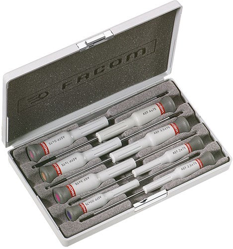Scatola Facom con 8 cacciaviti micro-tech - aef.j3
