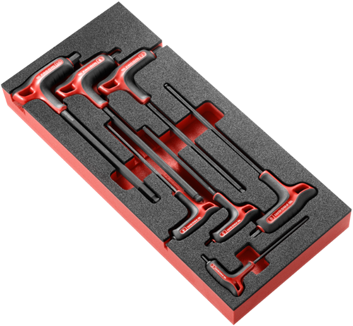Modulo Facom Chiavi T-Hex con testa a bottone