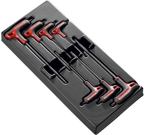 Modulo Facom 7 chiavi esagonali torx, impugnatura a T