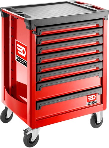 Carro herramientas enrollable Facom 8 cajones m3 rojo - roll.8m3a - roll.8m3a