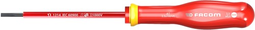 Facom schroevendraaier protwist sleuf 3.5x100 geïsoleerd 1000v - at3.5x100ve - at3.5x100ve