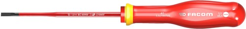 Destornillador Facom ranura protwist 3,5x100 aislado 1000v-slim - at3,5x100tve - at3,5x100tve