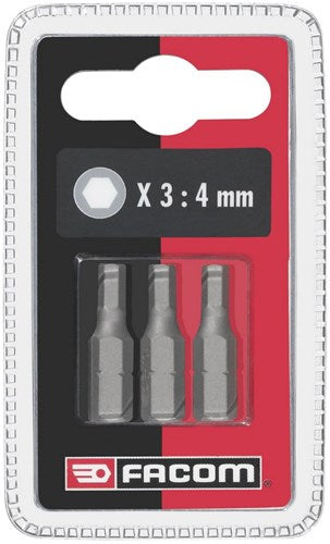 Facom set 3 inserti eh.103 l 25mm - 3 - eh103.j3