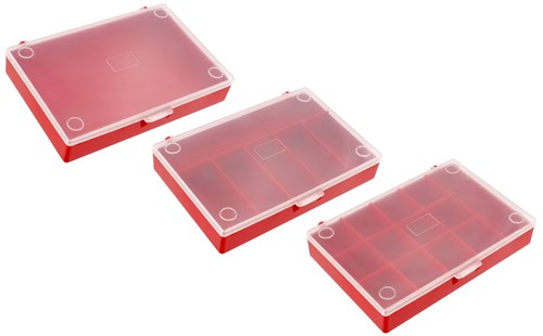 Juego de 3 cajas de plástico Facom - p.e. 21 pb
