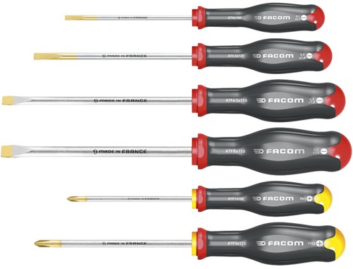 Juego de destornilladores Facom protwist 6 piezas