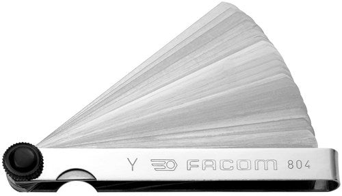 Set di spessimetri Facom, punta metrica da 19 pezzi