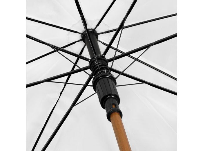 Paraguas de falconetti con apertura automática Ø 102 cm blanco