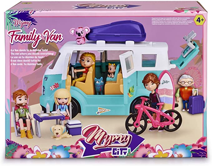 Pic Mymy City Family Van, carovana con molti accessori