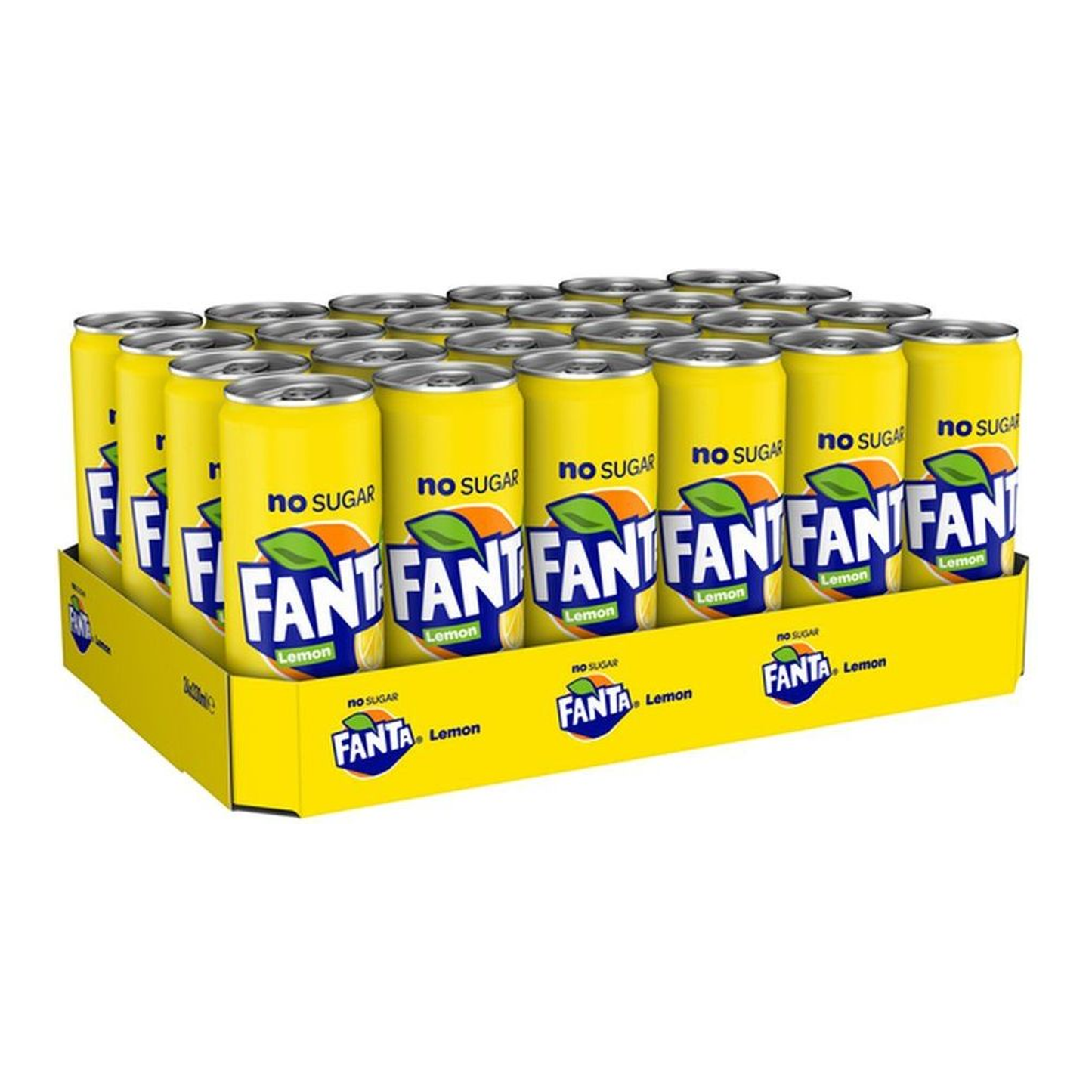Fanta limón sin azúcar lata (24x 33cl)