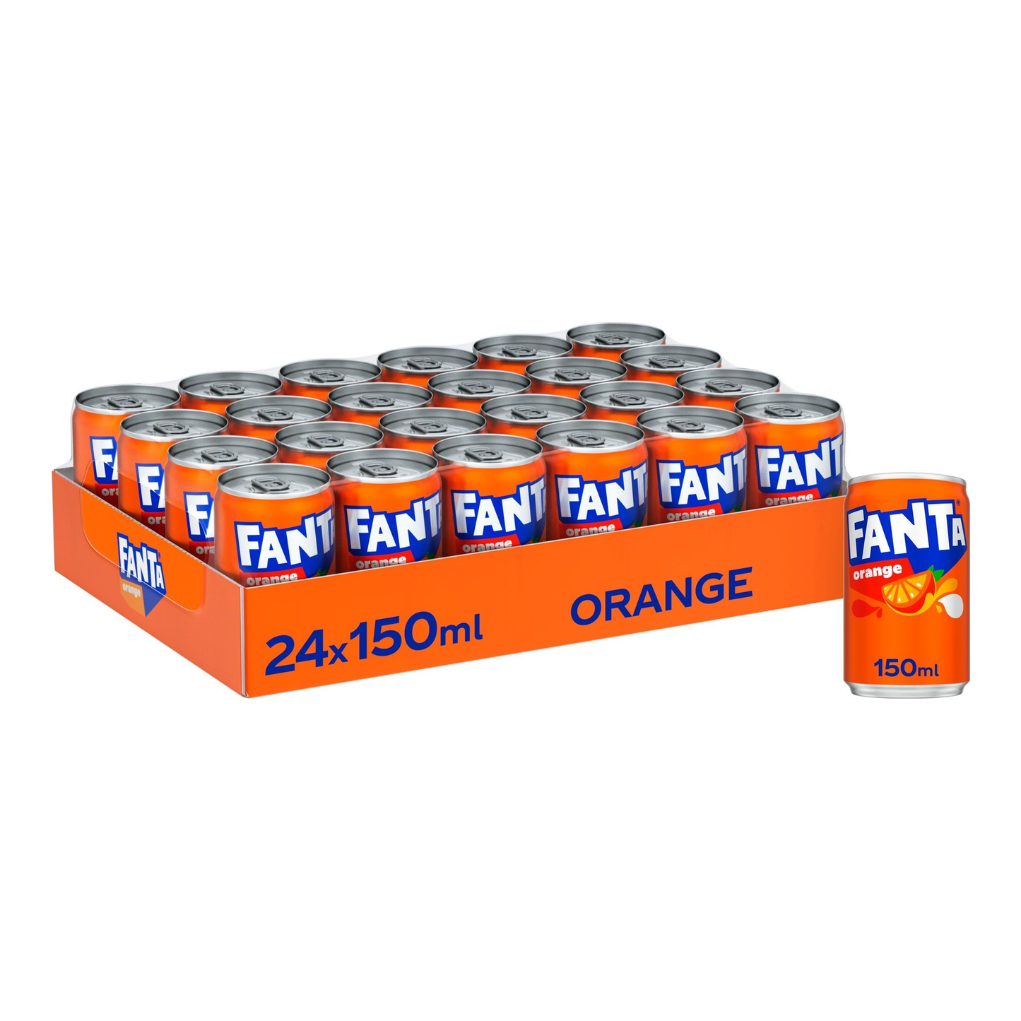 Lata de fanta de naranja (24x 15cl)