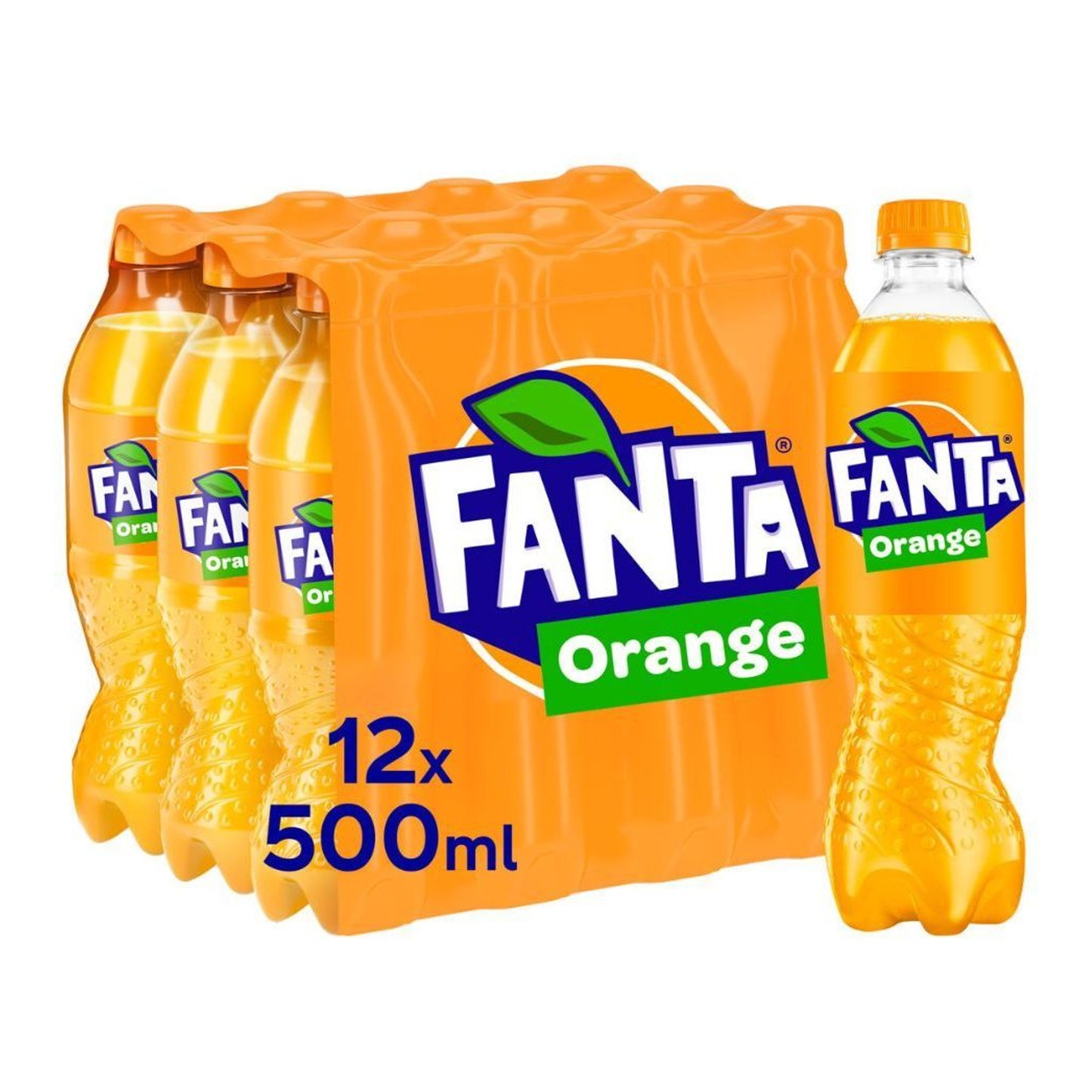 Fanta tapa naranja (12x 50cl)