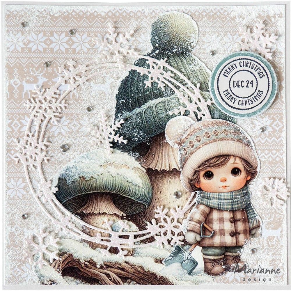 Design Marianne • decoupage invernale da sogno di Fairybells