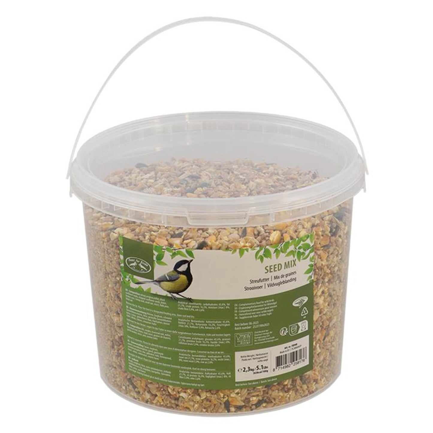 Esschert design strooivoer 2,3kg in emmer