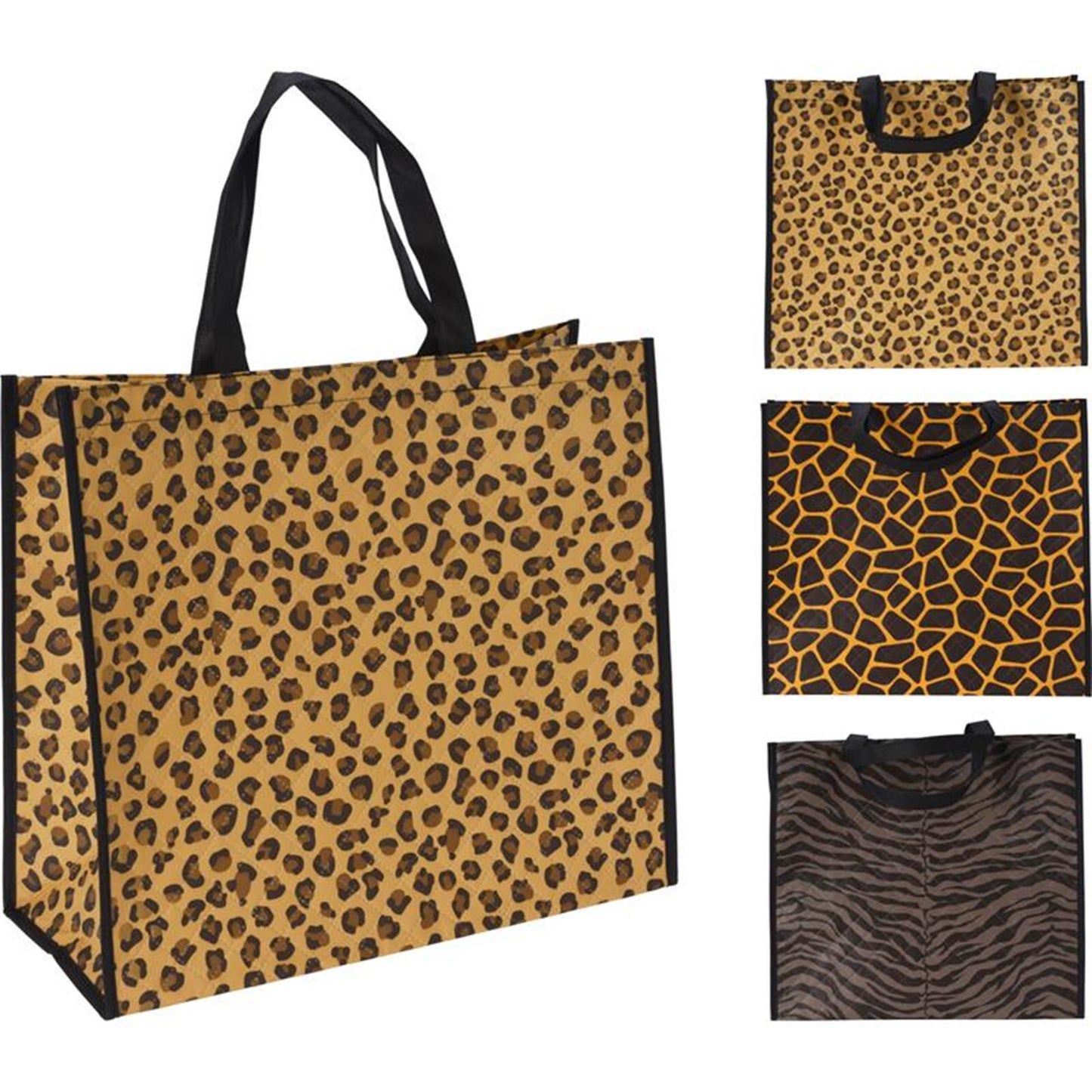 Bolsa de compras Storage Solutions 45cm estampado animal