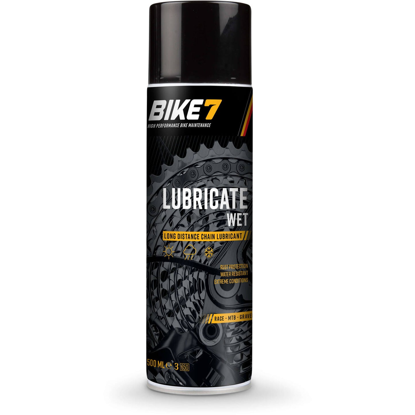 Bike7 - lubrificante bagnato 500 ml