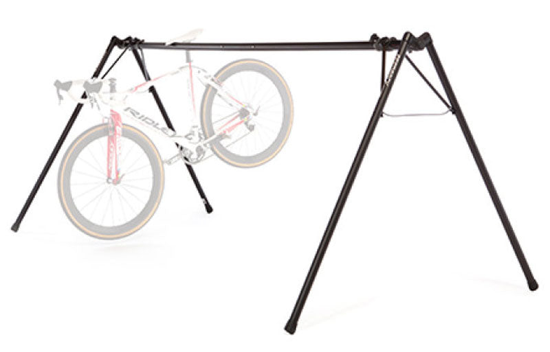 Soporte portátil para almacenamiento de eventos en bicicleta con estructura en forma de Feedback Sports