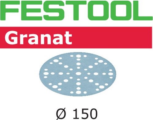 Accesorios festool discos de lijado stf d150 48 p80 gr 10 575156