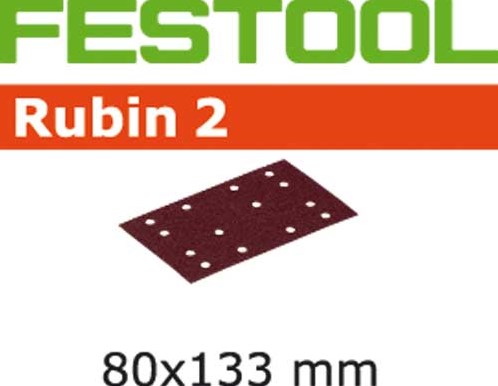 Festool accessori nastri abrasivi stf 80x133 p40 ru2 50 - 499046