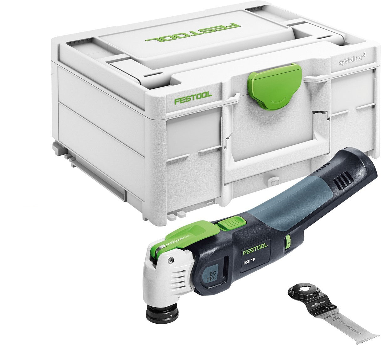 Multiutensile a batteria Festool Vecturo OSC 18 e-basic