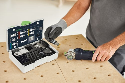 Festool accessoires festool sys3 s 76-osc-sort 7 zaagbladset oscilleren - 578116