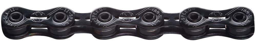 Cadena YBN Sla 110 Ti-N Negra 11 Velocidades Pasador Hueco