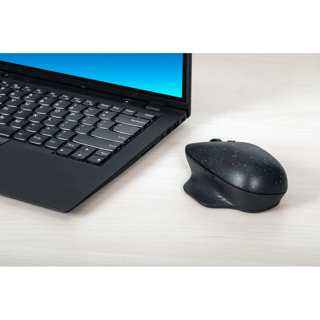 Targus ergoflip ecosmart mouse (zwart, 4000 dpi, bluetooth 5.0 low energy)