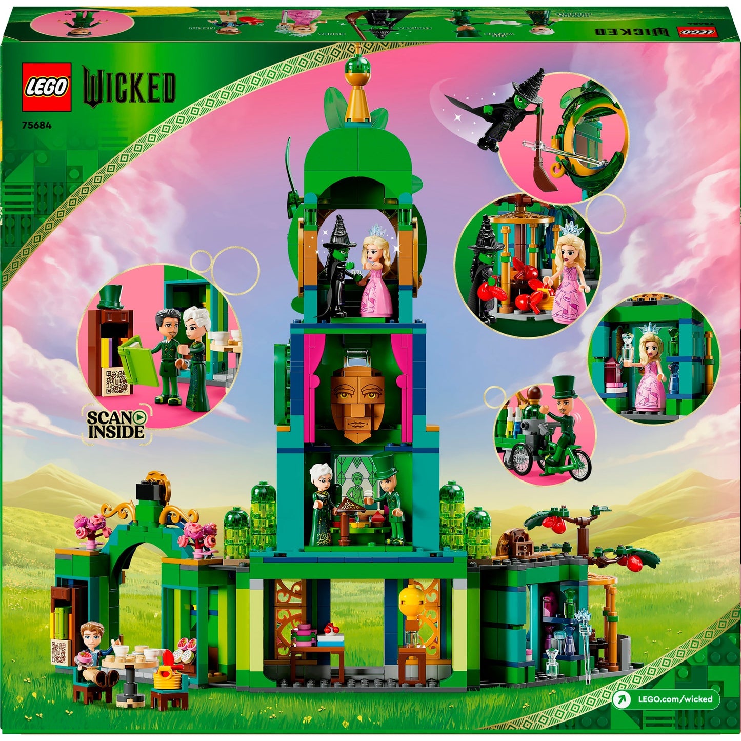 LEGO 75684 Wicked Benvenuto a Emerald City
